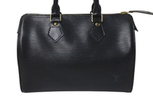 Load image into Gallery viewer, LOUIS VUITTON ルイヴィトン スピーディ30 ハンドバッグ M59032 エピレザー ブラック ゴールド金具 美品 中古 4c075317