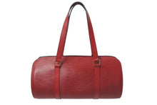 Load image into Gallery viewer, LOUIS VUITTON ルイヴィトン エピ スフロ ハンドバッグ レザー カスティリアンレッド M52227 エピレザー ゴールド金具 美品 中古 4c075356