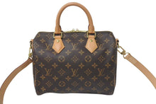 Load image into Gallery viewer, 極美品 LOUIS VUITTON ルイヴィトン スピーディ バンドリエール25 ハンドバッグ M41113 モノグラム ブラウン 新型 中古 4c075379