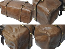 Load image into Gallery viewer, MIUMIU ミュウミュウ 2WAYS サイドリボンハンドバック ブラウン レザー RT0438 ゴールド金具 美品 中古 4c075387