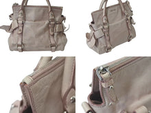 Load image into Gallery viewer, MIUMIU ミュウミュウ Side Ribbon Bag サイドリボンハンドバッグ ベージュ レザー RT0438 シルバー金具 美品 中古 4c075389