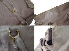 Load image into Gallery viewer, MIUMIU ミュウミュウ ハンドバッグ サイドリボンハンドバック ピンクベージュ レザー RT0438 ゴールド金具 美品 中古 4c075394