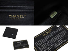 Load image into Gallery viewer, 極美品 CHANEL シャネル ハンドバッグ 7番台 キャビアスキン ココマーク キルティング ブラック ゴールド金具 中古 4c075395