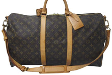 Load image into Gallery viewer, LOUIS VUITTON ルイヴィトン ハンドバッグ M41416 キーポルバンドリエール50 ブラウン PVC レザー 良品 中古 4c075401