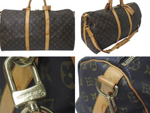 Load image into Gallery viewer, LOUIS VUITTON ルイヴィトン ハンドバッグ M41416 キーポルバンドリエール50 ブラウン PVC レザー 良品 中古 4c075401