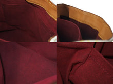 Load image into Gallery viewer, LOUIS VUITTON ルイヴィトン オードラ ブロン ハンドバッグ PVC ヌメ革 M40047 ゴールド金具 ホワイト マルチカラー 美品 中古 4c075440