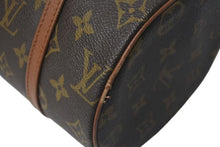 Load image into Gallery viewer, LOUIS VUITTON ルイヴィトン パピヨンPM 26 筒形 ハンドバック ブラウン モノグラム M51386 美品 中古 4c075450
