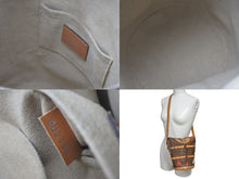Load image into Gallery viewer, LOUIS VUITTON ルイヴィトン トランスフォームドモノグラム ダッフルバッグ ハンドバッグ M52276 ブラウン シルバー金具 美品 中古 4c075453
