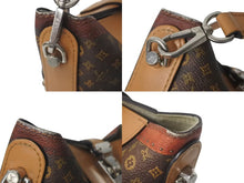 Load image into Gallery viewer, LOUIS VUITTON ルイヴィトン トランスフォームドモノグラム ダッフルバッグ ハンドバッグ M52276 ブラウン シルバー金具 美品 中古 4c075453