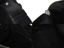 Load image into Gallery viewer, BALENCIAGA バレンシアガ Classic Weekender クラシックウィークエンダー 2WAY バック ブラック ラムスキン 433614 美品 中古 4c075458