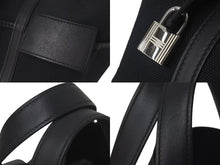 Load image into Gallery viewer, 極美品 HERMES エルメス ピコタンロック ブラック カーゴ PM ハンドバッグ トワル×スイフト 中古 B刻印 4c075557