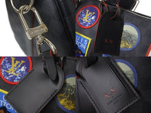 Load image into Gallery viewer, LOUIS VUITTON ルイヴィトン アルプス キーポル バンドリエール45 ボストンバッグ ダミエグラフィット N40043 ブラック PVC レザー シルバー金具 中古 4c075564