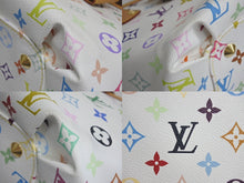 Load image into Gallery viewer, 極美品 LOUIS VUITTON ルイヴィトン 村上隆 ハンドバッグ アニー M40307 モノグラムマルチ ホワイト ゴールド金具 中古 4c075623