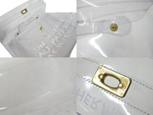 Load image into Gallery viewer, HERMES エルメス ビニール ケリー ハンドバッグ 不思議の国、エルメスへの旅 スケルトン クリア ゴールド金具 美品 中古 4c075627