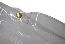 Load image into Gallery viewer, HERMES エルメス ビニール ケリー ハンドバッグ 不思議の国、エルメスへの旅 スケルトン クリア ゴールド金具 美品 中古 4c075627