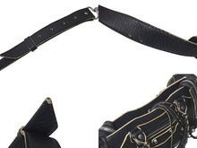 Load image into Gallery viewer, BALENCIAGA バレンシアガ ネオクラシック ミニシティ ハンドバッグ 300295 ブラック レザー シルバー金具 美品 中古 4c075647