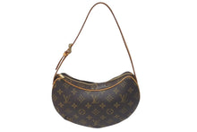 Load image into Gallery viewer, 極美品 LOUIS VUITTON ルイヴィトン モノグラム クロワッサン PM ハンドバッグ M51510 ブラウン ワンショルダー ロゴ 中古 4c075664