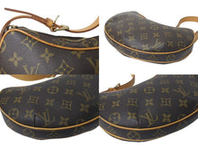 Load image into Gallery viewer, 極美品 LOUIS VUITTON ルイヴィトン モノグラム クロワッサン PM ハンドバッグ M51510 ブラウン ワンショルダー ロゴ 中古 4c075664