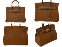 Load image into Gallery viewer, 新品同様 HERMES エルメス ハンドバッグ バーキン35 トゴ ゴールド ゴールド金具 X刻印 中古 4c075673 正規品