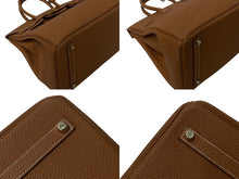 Load image into Gallery viewer, 新品同様 HERMES エルメス ハンドバッグ バーキン35 トゴ ゴールド ゴールド金具 X刻印 中古 4c075673 正規品