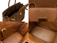 Load image into Gallery viewer, 新品同様 HERMES エルメス ハンドバッグ バーキン35 トゴ ゴールド ゴールド金具 X刻印 中古 4c075673 正規品