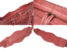 Load image into Gallery viewer, BALENCIAGA バレンシアガ ザ シティ 2WAY ハンドバッグ ピンク レザー 115748 ショルダーバッグ 良品 中古 4c075702