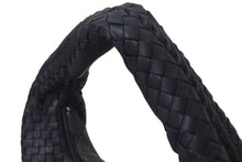 Load image into Gallery viewer, 新品同様 BOTTEGA VENETA ボッテガヴェネタ イントレチャート ホーボー ハンドバッグ レザー ブラック 中古 4c075706