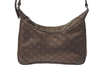 Load image into Gallery viewer, 極美品 LOUIS VUITTON ルイヴィトン リトルブローニュ ハンドバッグ モノグラムサテン M92143 ベージュ レザー 中古 4c075724