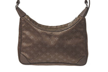 Load image into Gallery viewer, 極美品 LOUIS VUITTON ルイヴィトン リトルブローニュ ハンドバッグ モノグラムサテン M92143 ベージュ レザー 中古 4c075724