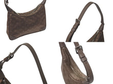 Load image into Gallery viewer, 極美品 LOUIS VUITTON ルイヴィトン リトルブローニュ ハンドバッグ モノグラムサテン M92143 ベージュ レザー 中古 4c075724