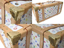 Load image into Gallery viewer, LOUIS VUITTON × 村上隆 ルイヴィトン ボストンバッグ サックジギャンティック M92057 ブロン マルチ ゴールド金具 美品 中古 4c075855