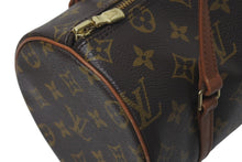 Load image into Gallery viewer, LOUIS VUITTON ルイヴィトン パピヨンPM 26 筒形 ハンドバック ブラウン モノグラム M51386 美品 中古 4c075859