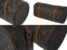 Load image into Gallery viewer, LOUIS VUITTON ルイヴィトン パピヨンPM 26 筒形 ハンドバック ブラウン モノグラム M51386 美品 中古 4c075859