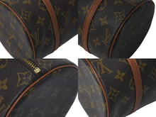 Load image into Gallery viewer, LOUIS VUITTON ルイヴィトン パピヨンPM 26 筒形 ハンドバック ブラウン モノグラム M51386 美品 中古 4c075859