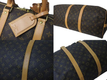 Load image into Gallery viewer, 極美品 LOUIS VUITTON ルイヴィトン キーポル バンドリエール50 ボストンバッグ M41416 モノグラム PVC レザー 中古 4c075962