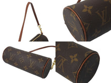 Load image into Gallery viewer, 極美品 LOUIS VUITTON ルイヴィトン モノグラム パピヨン30 ハンドバッグ 旧型 筒型 ロゴ 鞄 カバン M51365 ゴールド金具 中古 4c075965