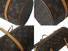 Load image into Gallery viewer, LOUIS VUITTON ルイヴィトン パピヨン30 ハンドバッグ ポーチ M51385 筒型 モノグラムキャンバス ブラウン 美品 中古 4c075973