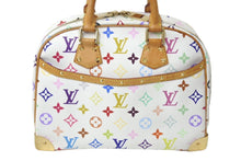 Load image into Gallery viewer, LOUIS VUITTON ルイヴィトン ハンドバッグ トゥルーヴィル モノグラム ホワイト マルチカラー M92663 ゴールド金具 美品 中古 4c076034