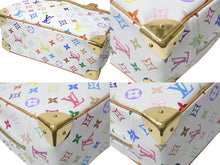 Load image into Gallery viewer, LOUIS VUITTON ルイヴィトン ハンドバッグ トゥルーヴィル モノグラム ホワイト マルチカラー M92663 ゴールド金具 美品 中古 4c076034