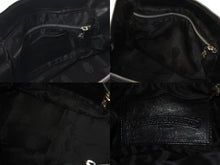 Load image into Gallery viewer, 極美品 CHROME HEARTS クロムハーツ MO DEAN MOディーン ハンドバッグ ダガージップ クロスボール レザー ブラック 中古 4c076107