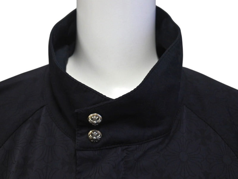 CHROME HEARTS クロムハーツ ナイロンジャケット サイズL 総柄 CH  