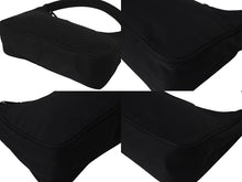 Load image into Gallery viewer, PRADA プラダ ホーボー ハンドバッグ ワンショルダーバッグ MV515 トライアングルロゴ ナイロン ブラック 美品 中古 4c076398