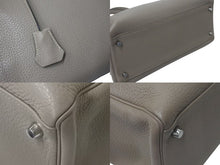 Load image into Gallery viewer, 極美品 HERMES エルメス ケリー35 ハンドバッグ □N刻 2010年 内縫い トリヨンクレマンス トゥルティエールグレー シルバー金具 中古 4c076473