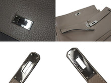 Load image into Gallery viewer, 極美品 HERMES エルメス ケリー35 ハンドバッグ □N刻 2010年 内縫い トリヨンクレマンス トゥルティエールグレー シルバー金具 中古 4c076473