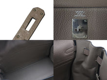 Load image into Gallery viewer, 極美品 HERMES エルメス ケリー35 ハンドバッグ □N刻 2010年 内縫い トリヨンクレマンス トゥルティエールグレー シルバー金具 中古 4c076473