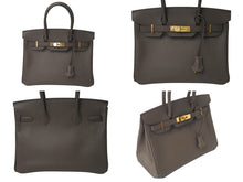 Load image into Gallery viewer, HERMES エルメス BIRKIN バーキン30 エタン ヴォーエプソン ゴールド金具 Y刻印 中古 4c076673