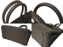 Load image into Gallery viewer, HERMES エルメス BIRKIN バーキン30 エタン ヴォーエプソン ゴールド金具 Y刻印 中古 4c076673