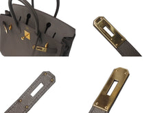 Load image into Gallery viewer, HERMES エルメス BIRKIN バーキン30 エタン ヴォーエプソン ゴールド金具 Y刻印 中古 4c076673