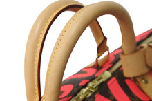 Load image into Gallery viewer, 新品同様 LOUIS VUITTON ルイヴィトン モノグラム グラフティ キーポル50 ボストンバッグ ピンク スプラウス M93698 中古 56380