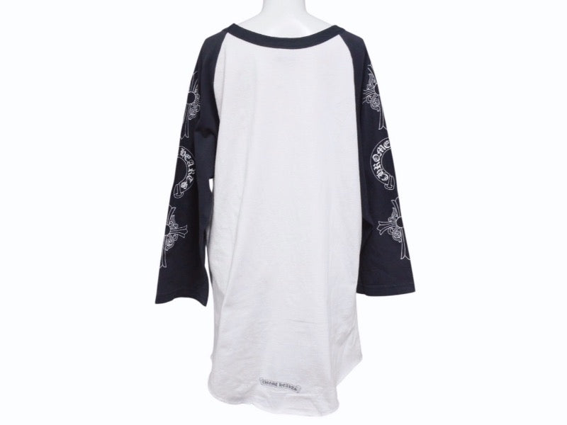 クロムハーツ　ラグランスリーブシャツ 中古・古着通販】CHROME HEARTS (クロムハーツ) ラグランTシャツ